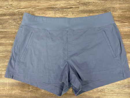 Athletic Shorts By Athleta In Blue, Size: 20 on Sale