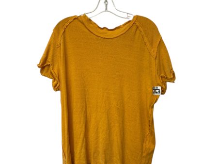 Top Short Sleeve By We The Free In Yellow, Size: Xs Supply