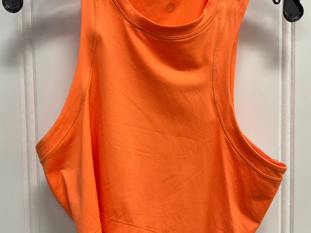 Athletic Tank Top By Lululemon In Orange, Size: M Discount