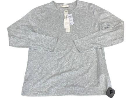 Top Ls By Abercrombie And Fitch In Grey, Size:Xl For Discount