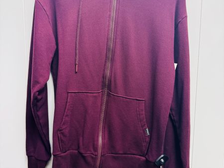 Sweatshirt Hoodie By Eddie Bauer In Maroon, Size: S Online