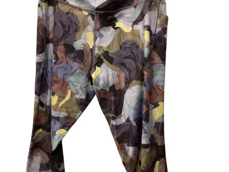 Athletic Capris By Athleta In Multi-colored, Size: 2x For Sale