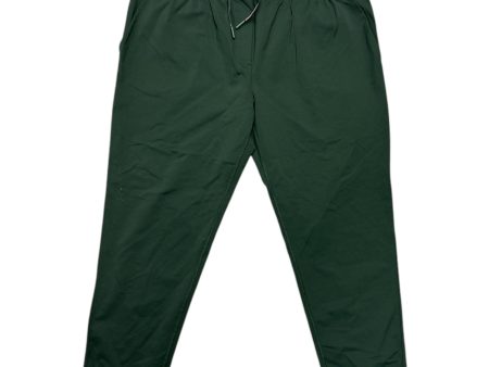 Athletic Pants By Lululemon In Green, Size: 12 For Sale