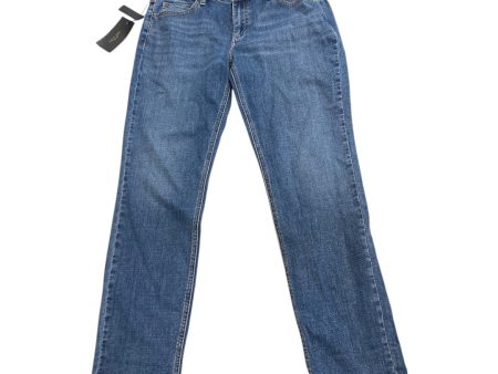 Jeans Straight By Rag And Bone In Blue Denim, Size:8 Online