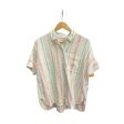 Blouse Short Sleeve By Madewell In Striped Pattern, Size: S Hot on Sale