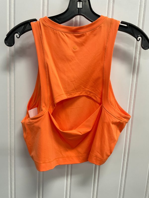 Athletic Tank Top By Lululemon In Orange, Size: M Discount