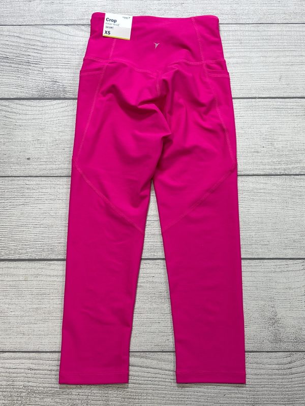 Athletic Leggings By Old Navy In Pink, Size: Xs Online now