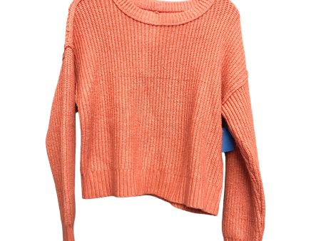 Sweater By American Eagle In Orange, Size:Xs on Sale