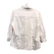 Blouse Ls By New York And Co In White, Size:L Online now