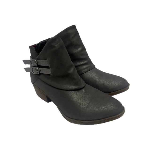 Boots Ankle Heels By Blowfish In Grey, Size: 8.5 Sale