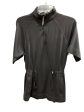 Athletic Top Short Sleeve By Athleta In Black, Size: Xs Supply