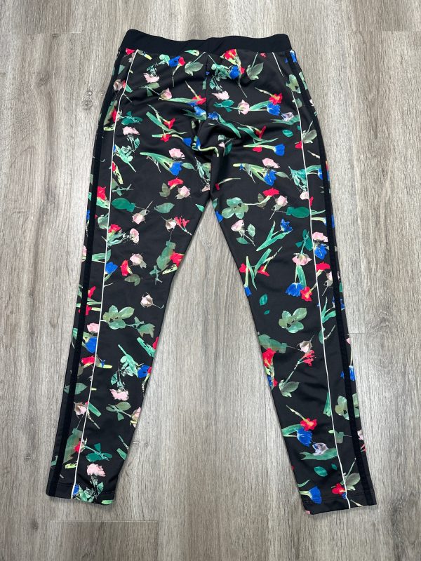 Athletic Leggings By Adidas In Floral Print, Size: M For Sale