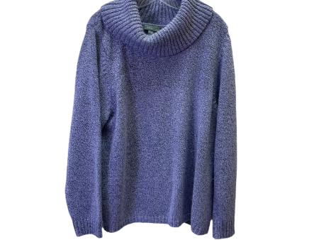 Purple Sweater By Essentials, Size: 3x Online now