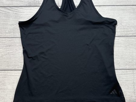 Athletic Tank Top By Adidas In Black, Size: L Online