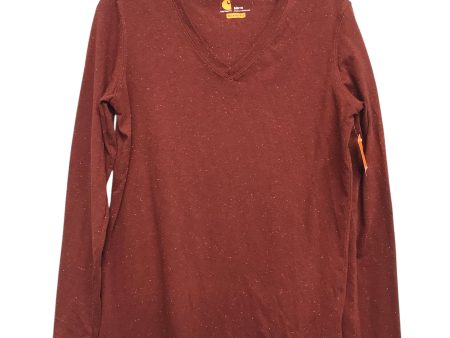 Top Ls By Carhartt In Brown, Size:M Sale