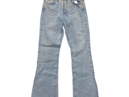 Jeans Boot Cut By Ag Jeans In Blue Denim, Size: 4 For Discount