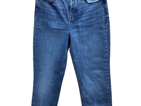 Jeans Straight By Old Navy In Blue Denim, Size: 6 Supply