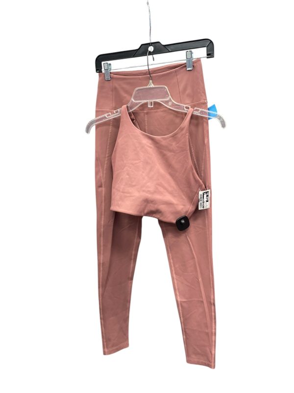 Athletic Pants 2pc By Clothes Mentor In Pink, Size: M Supply