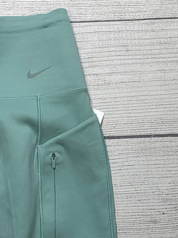 Athletic Leggings By Nike Apparel In Green, Size: Xs For Cheap