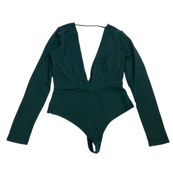 Bodysuit By American Apparel In Green, Size: L For Cheap