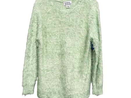 Sweater By Anthony Richards In Green, Size:M on Sale