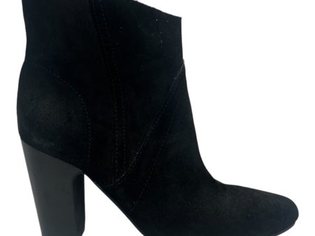 Boots Ankle Heels By Vince Camuto In Black, Size:7.5 Sale