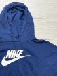 Athletic Sweatshirt Hoodie By Nike Apparel In Blue, Size: S Discount