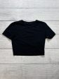 Top Short Sleeve Basic By Zara In Black, Size: M Sale