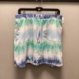 Athletic Skort By Chicos In Blue & Green, Size: 4 For Cheap