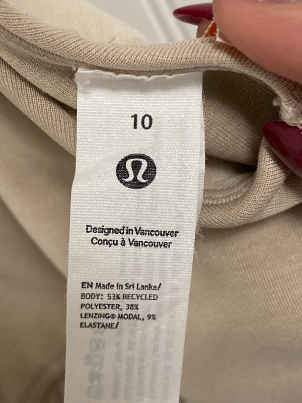 Athletic Bra By Lululemon In Beige, Size: M Hot on Sale