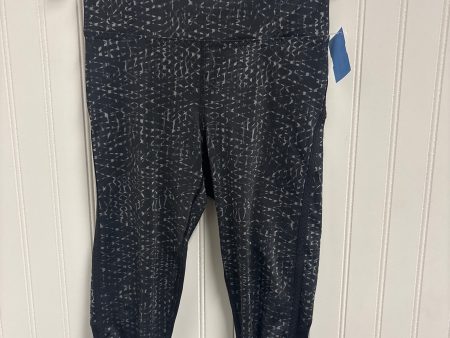 Athletic Leggings Capris By Lululemon In Black & White, Size: Xs Online Hot Sale