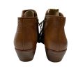 Boots Ankle Flats By Sam Edelman In Brown, Size: 6 For Sale