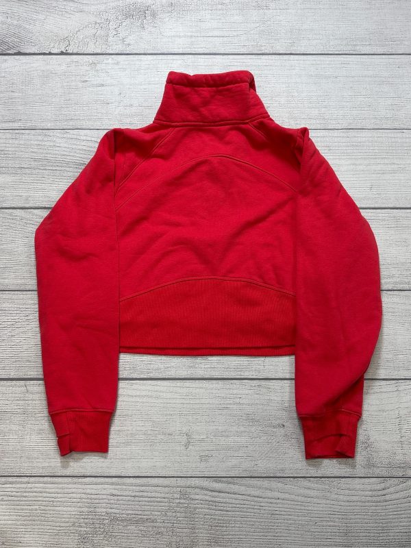 Athletic Sweatshirt Collar By All In Motion In Red, Size: M Online