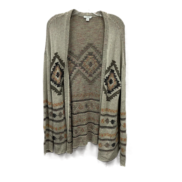 Sweater Cardigan By J. Jill In Tan, Size: L Hot on Sale