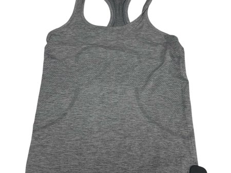 Athletic Tank Top By Lululemon In Grey, Size: M on Sale