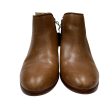 Boots Ankle Flats By Sam Edelman In Brown, Size: 6 For Sale