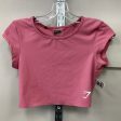 Athletic Top Short Sleeve By Gym Shark In Pink, Size: S Online Hot Sale