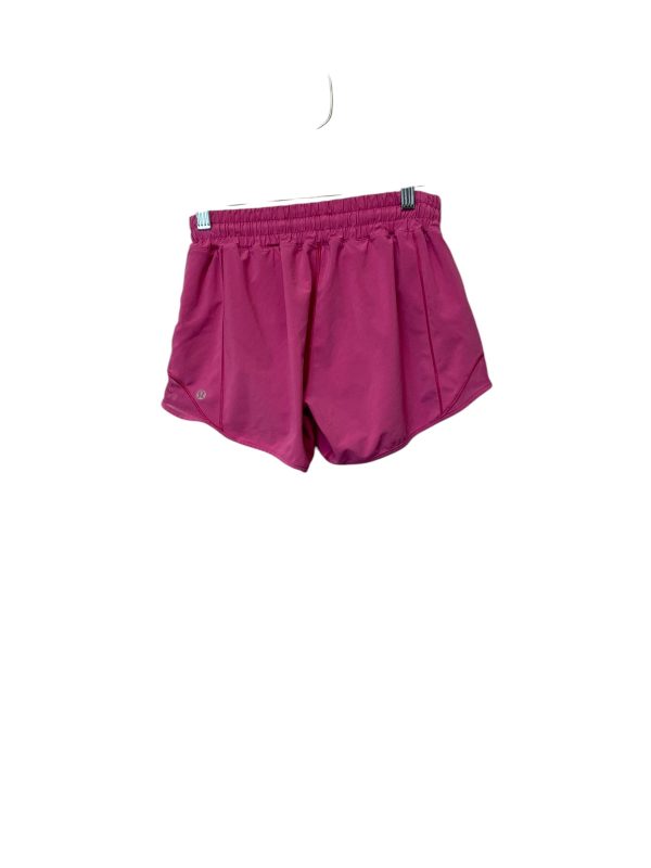 Athletic Shorts By Lululemon In Pink, Size: 4 Supply