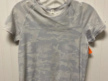 Athletic Top Short Sleeve By Lululemon In Camouflage Print, Size: Xs Online Sale