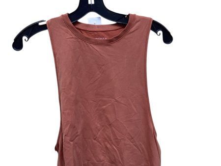 Athletic Tank Top By Athleta In Orange, Size: Xs For Sale