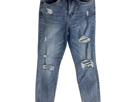 Jeans Skinny By Judy Blue In Blue Denim, Size: 6 For Sale