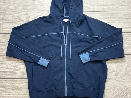 Athletic Jacket By Calme In Blue, Size: M Online