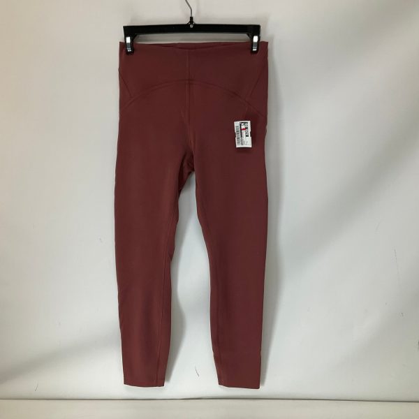 Athletic Leggings By Lululemon In Maroon, Size: 6 Online now