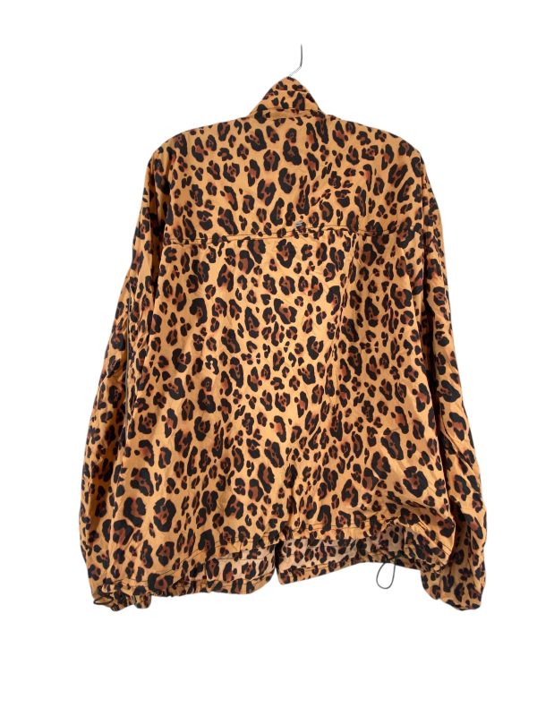 Athletic Jacket By Fabletics In Animal Print, Size: 3x Online Hot Sale