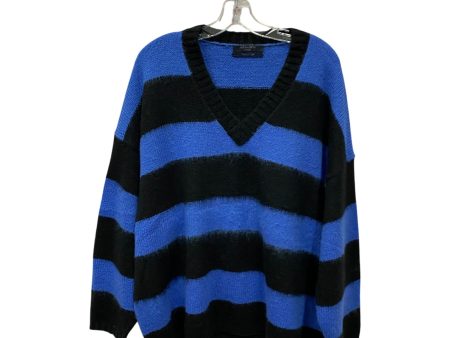 Sweater By All Saints In Black & Blue, Size:Xs on Sale