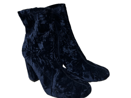 Boots Ankle Heels By Mia In Blue, Size: 9 For Sale