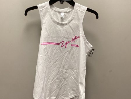 Athletic Tank Top By Zyia In White, Size: S Supply