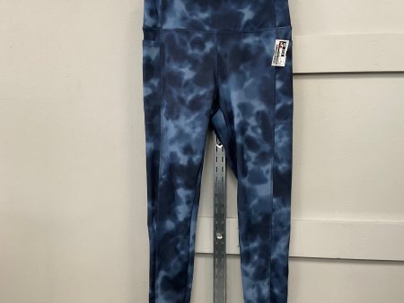 Athletic Leggings By Danskin In Blue, Size: M Discount