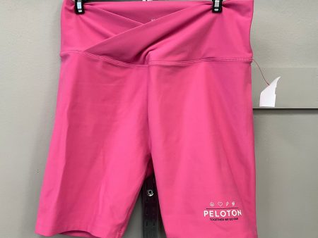 Athletic Shorts By Peloton In Pink, Size: Xl Cheap