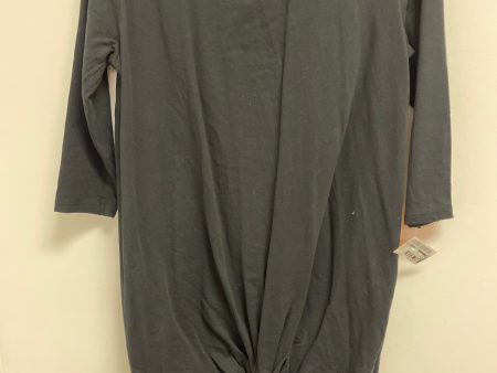 Tunic Long Sleeve By Zara In Black, Size: M Discount